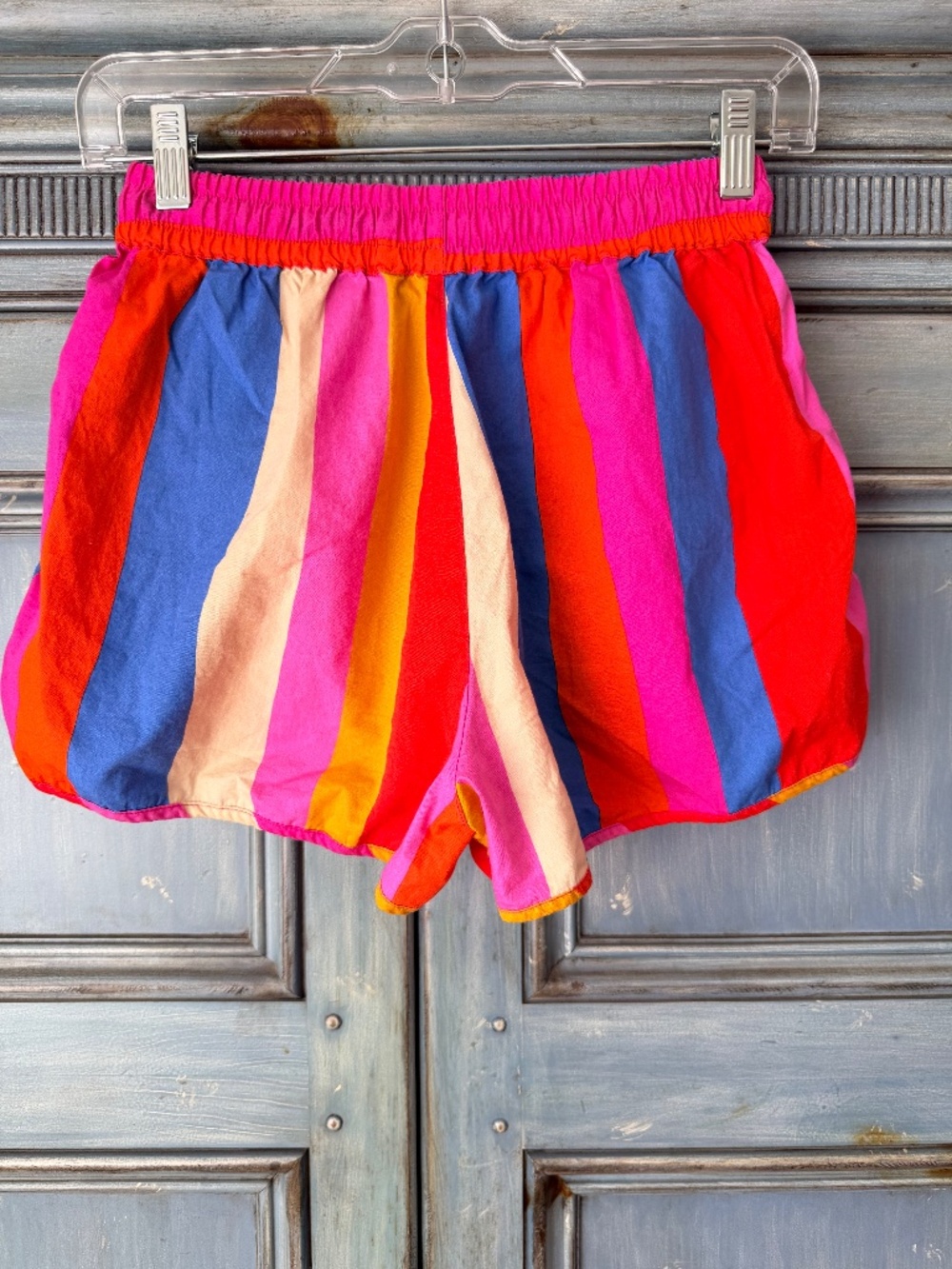 Sezane x Farm Rio Kurt Shorts Striped Size 36 - Picture 8 of 8